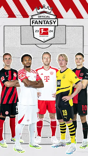 Bundesliga Fantasy Manager (Бундеслига Фэнтези Менеджер)  [МОД Mega Pack] Screenshot 1