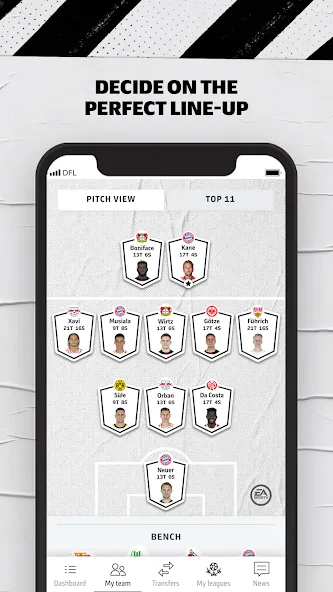 Bundesliga Fantasy Manager (Бундеслига Фэнтези Менеджер)  [МОД Mega Pack] Screenshot 2