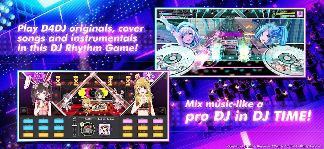 D4DJ Groovy Mix (ДидиФо Джей Груви Микс)  [МОД Mega Pack] Screenshot 2