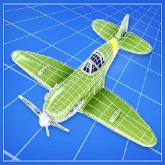 Скачать взлом Idle Planes: Build Airplanes (Айдл Плейнс)  [МОД Много денег] - полная версия apk на Андроид