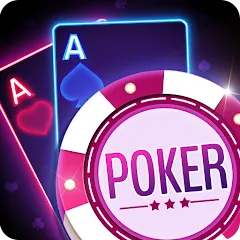 Скачать взлом Poker Texas Holdem (Покер Техасский Холдем)  [МОД Много денег] - полная версия apk на Андроид