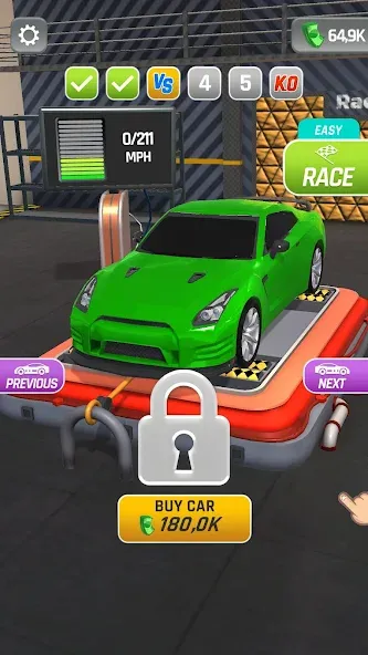 Dyno Racing (Дино Рейсинг)  [МОД Много монет] Screenshot 5