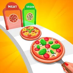 Скачать взломанную I Want Pizza (Я хочу пиццу)  [МОД Unlimited Money] - полная версия apk на Андроид