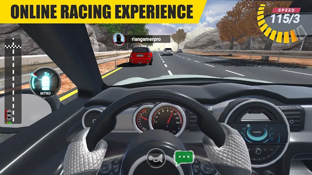 Racing Online:Car Driving Game  [МОД Меню] Screenshot 1