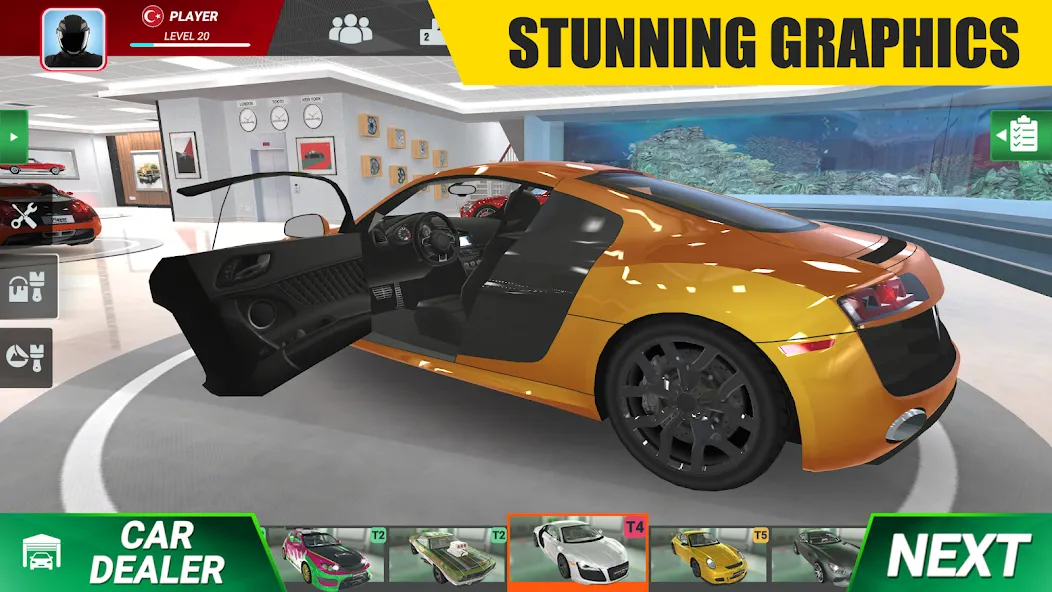 Racing Online:Car Driving Game  [МОД Меню] Screenshot 4