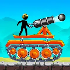 Взлом The Tank: Stick pocket hill (Зе Тенк)  [МОД Menu] - стабильная версия apk на Андроид