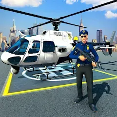 Скачать взлом Police Helicopter Chase Game  [МОД Unlimited Money] - последняя версия apk на Андроид