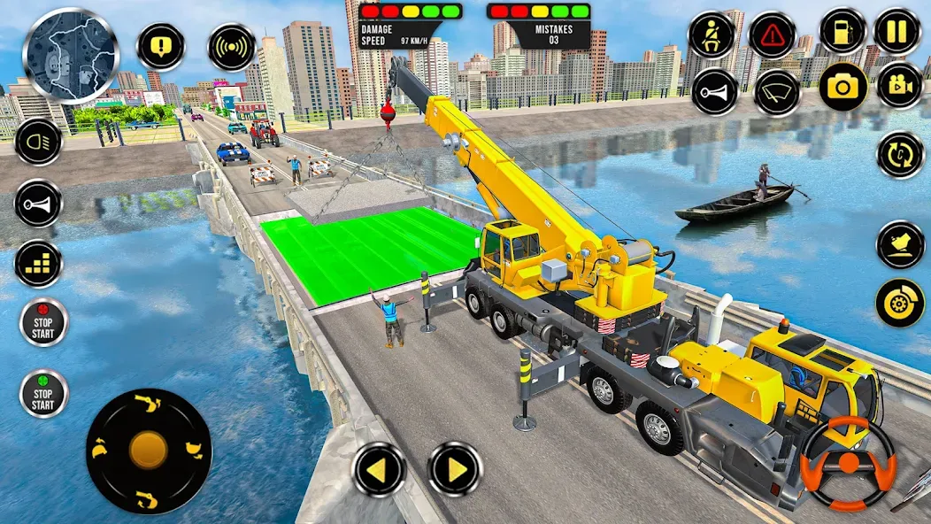 Construction Machine Real JCB  [МОД Бесконечные монеты] Screenshot 5