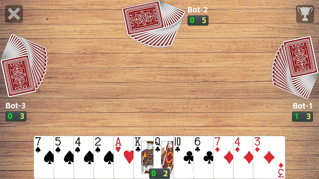 Callbreak League - Card Game (Колбрик Лига)  [МОД Бесконечные деньги] Screenshot 3