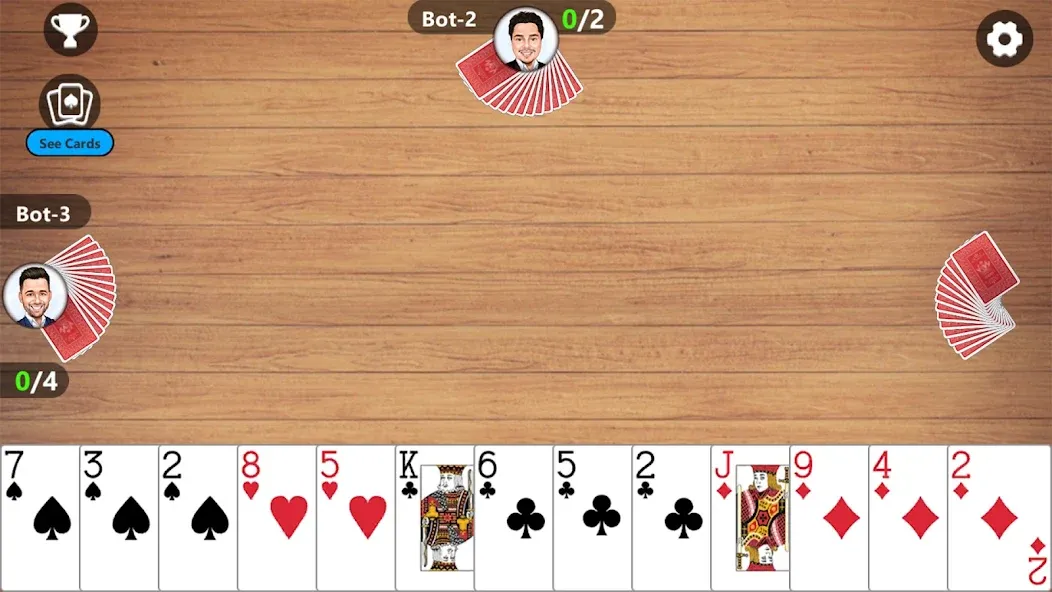 Callbreak Master 3 - Card Game  [МОД Mega Pack] Screenshot 4