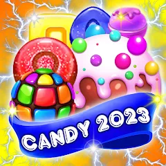 Скачать взломанную Candy 2024-Candy Match 3 Game (Кэнди 2023)  [МОД Unlocked] - последняя версия apk на Андроид