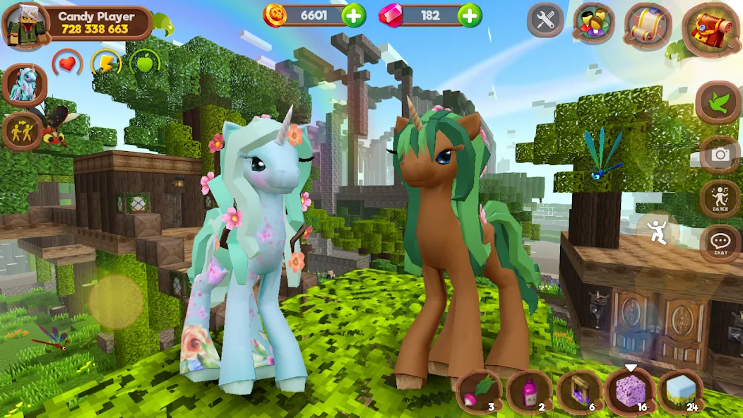 Pony World Craft  [МОД Menu] Screenshot 3