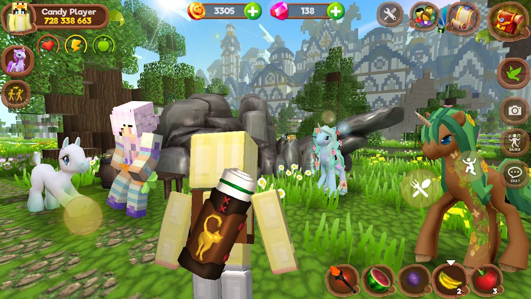 Pony World Craft  [МОД Menu] Screenshot 4