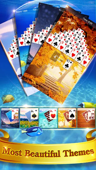 FreeCell Solitaire  [МОД Много денег] Screenshot 4