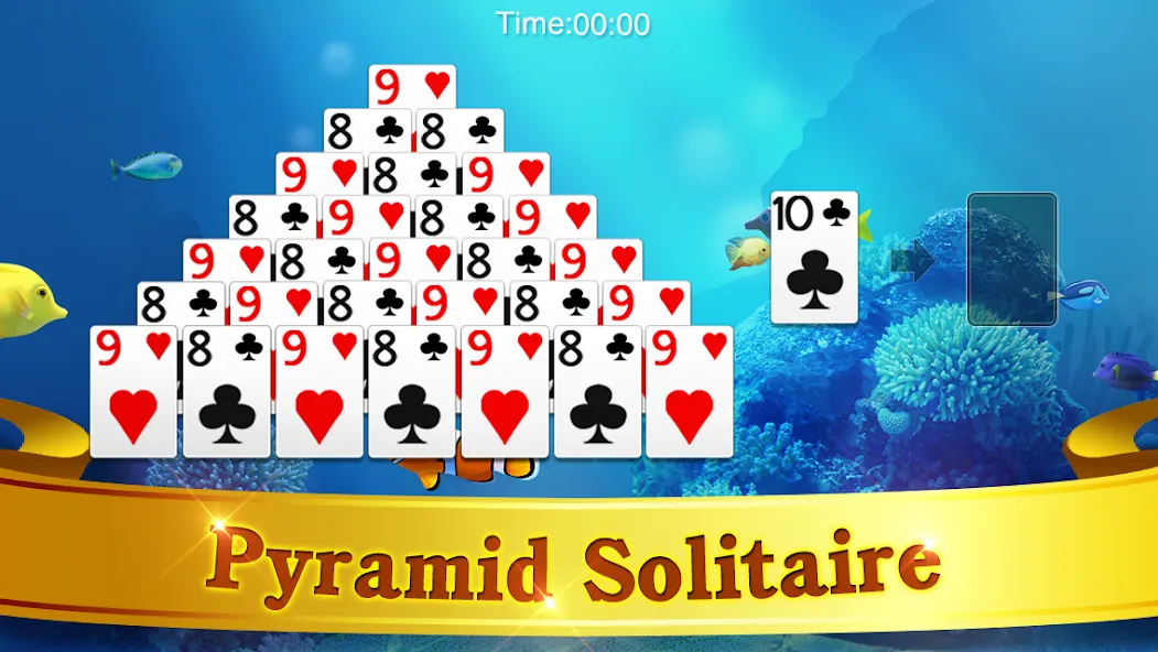 Pyramid Solitaire  [МОД Все открыто] Screenshot 5