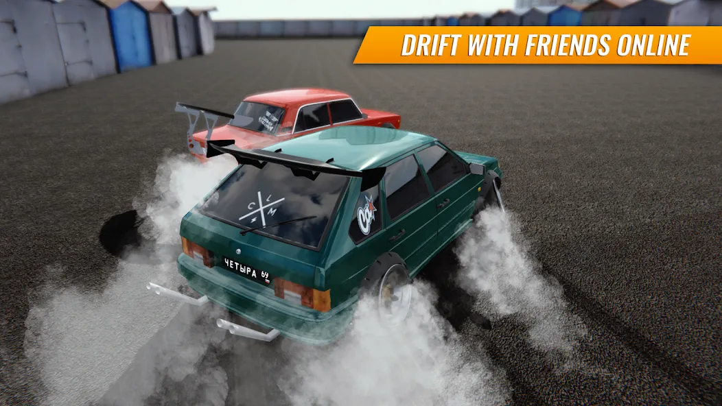 Russian Car Drift (Ар Си Ди в случае сокращения)  [МОД Меню] Screenshot 1