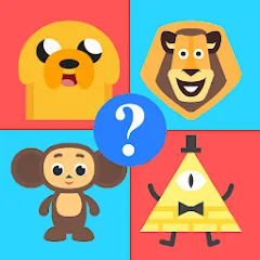 Взломанная Cartoon Quiz  [МОД Бесконечные деньги] - полная версия apk на Андроид