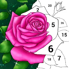 Взлом Casual Color - Color by Number  [МОД Все открыто] - полная версия apk на Андроид