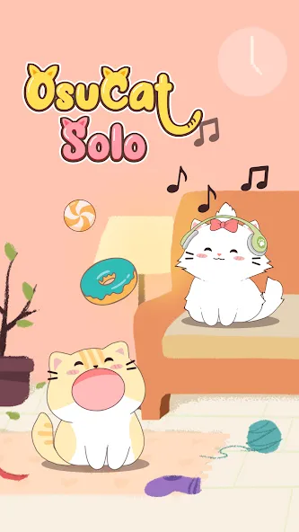 OsuCat Solo: Popcat Duet Music (ОсуКэт Соло)  [МОД Menu] Screenshot 1