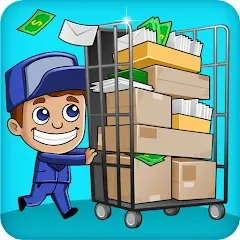 Взлом Idle Mail Tycoon (Айдл Мейл Тайкун)  [МОД Все открыто] - последняя версия apk на Андроид