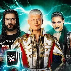 Взлом WWE SuperCard - Battle Cards (ВВЕ СуперКард)  [МОД Unlimited Money] - последняя версия apk на Андроид