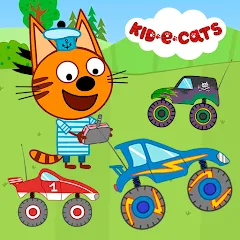 Взлом Kid-E-Cats: Kids Monster Truck  [МОД Много денег] - стабильная версия apk на Андроид