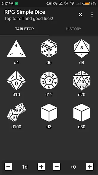 RPG Simple Dice (РПГ Простые Кости)  [МОД Unlocked] Screenshot 1