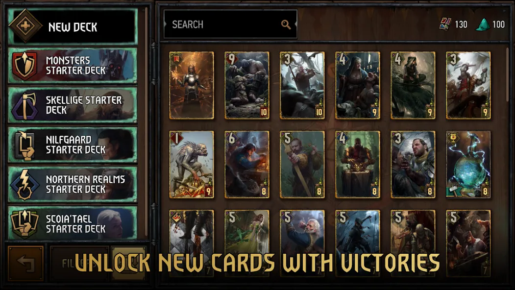 GWENT: The Witcher Card Game  [МОД Бесконечные монеты] Screenshot 4