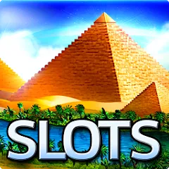 Скачать взлом Slots - Pharaoh's Fire (Слоты)  [МОД Много монет] - полная версия apk на Андроид