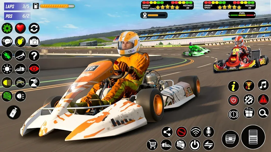 Buggy Race: Kart Racing Games  [МОД Бесконечные деньги] Screenshot 1