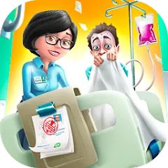 Взломанная My Hospital: Build. Farm. Heal (Мой госпиталь)  [МОД Menu] - последняя версия apk на Андроид