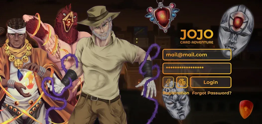 JOJO: Card Adventure－TCG & CCG (Джоджо)  [МОД Unlimited Money] Screenshot 2