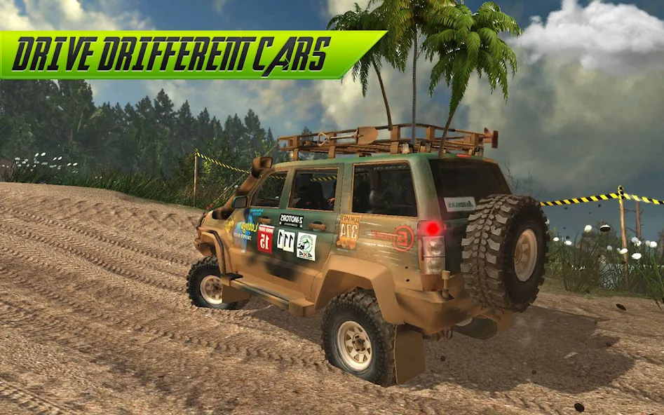 Offroad Jeep Driving Simulator  [МОД Бесконечные монеты] Screenshot 2