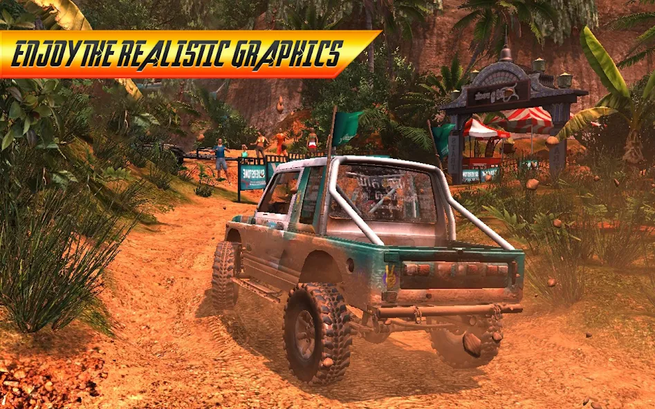 Offroad Jeep Driving Simulator  [МОД Бесконечные монеты] Screenshot 4