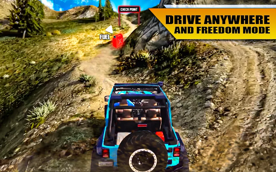 Off Road Jeep Drive Simulator  [МОД Бесконечные монеты] Screenshot 5