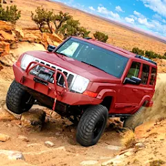 Взлом Off Road Jeep Drive Simulator  [МОД Бесконечные монеты] - стабильная версия apk на Андроид