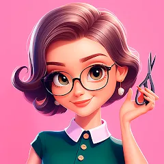 Скачать взломанную Beauty Tycoon: Hair Salon Game (Бьюти Тайкун)  [МОД Много монет] - стабильная версия apk на Андроид