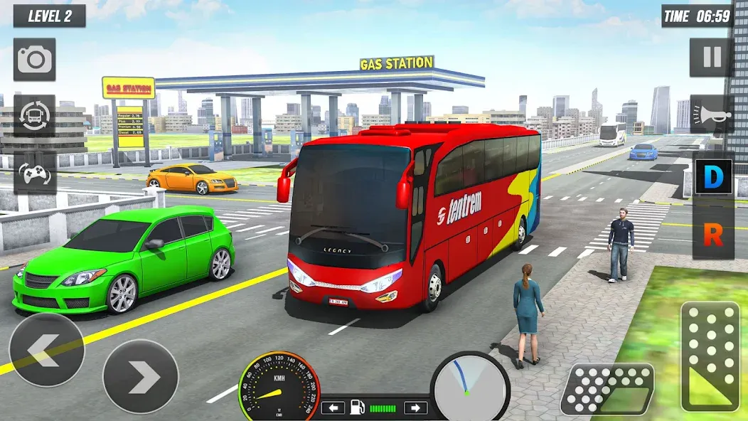 Coach Bus Simulator: Bus Games (Коуч Бас Симулятор)  [МОД Меню] Screenshot 2