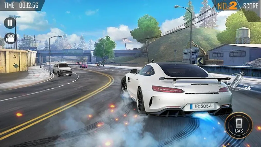 Real City Drift Racing Driving (Риал Сити Дрифт Рейсинг Драйвинг)  [МОД Меню] Screenshot 3