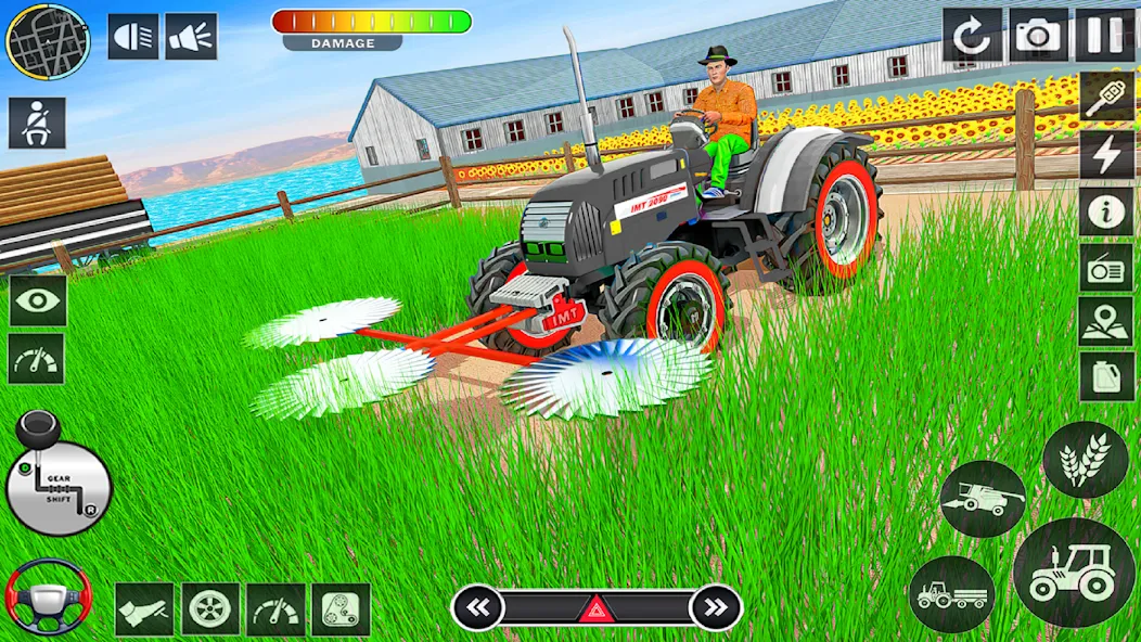 Big Tractor Farming Simulator (Биг Трактор Фарминг Симулятор)  [МОД Бесконечные деньги] Screenshot 4