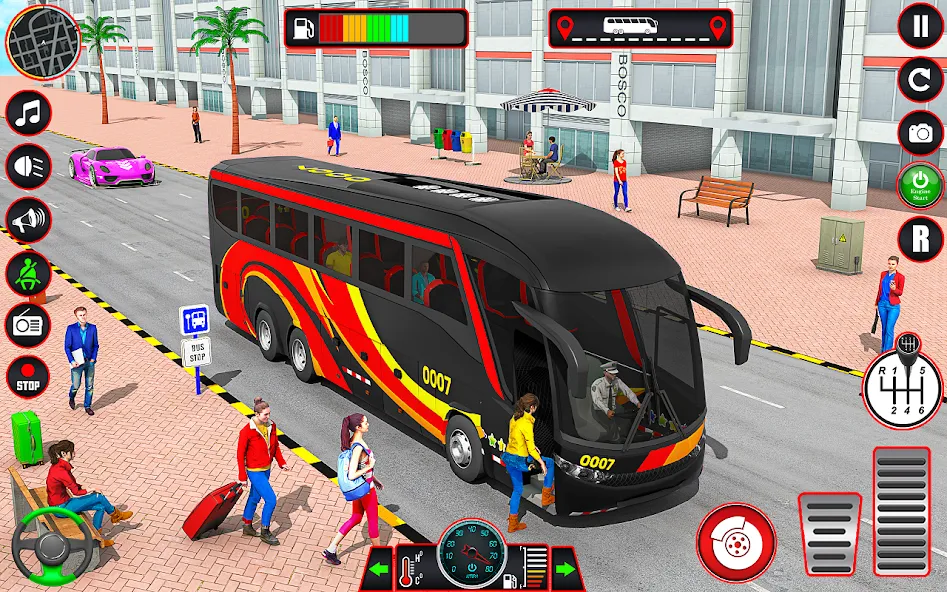 City Bus Simulator 3D Bus Game (Симулятор городского автобуса 3D  игра   )  [МОД Unlocked] Screenshot 5