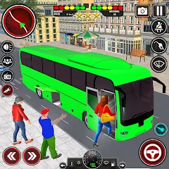 Скачать взломанную City Bus Simulator 3D Bus Game (Симулятор городского автобуса 3D  игра   )  [МОД Unlocked] - полная версия apk на Андроид