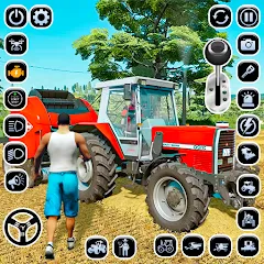 Взломанная Farming Games & Tractor Games  [МОД Unlocked] - последняя версия apk на Андроид