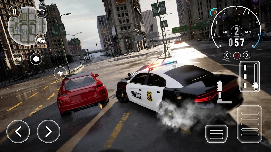 Police Car Simulator 2023 (Полицейский симулятор автомобиля 2023)  [МОД Меню] Screenshot 2