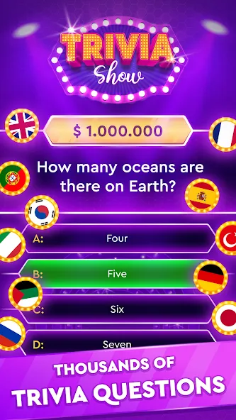 Trivia Show: TV Word Quiz Game  [МОД Все открыто] Screenshot 1