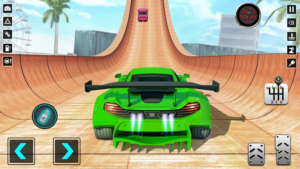 TopRace: Fast Car Simulator (Рамп Кар Гейм)  [МОД Бесконечные деньги] Screenshot 3