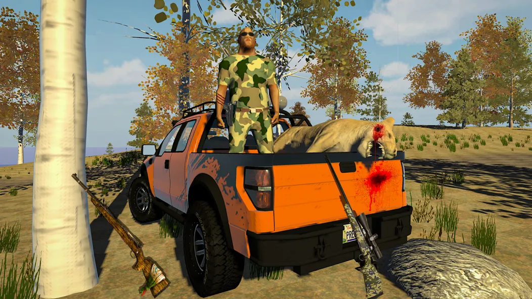 Animal Hunting -Shooting Games (Энимал Хантинг)  [МОД Меню] Screenshot 1