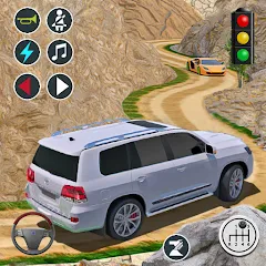 Скачать взлом Mountain Climb 4x4 Car Games (Маунтин Клайм 4х4 игры на машинах)  [МОД Unlimited Money] - последняя версия apk на Андроид