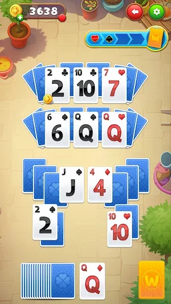 Kings & Queens: Solitaire Game  [МОД Unlimited Money] Screenshot 5