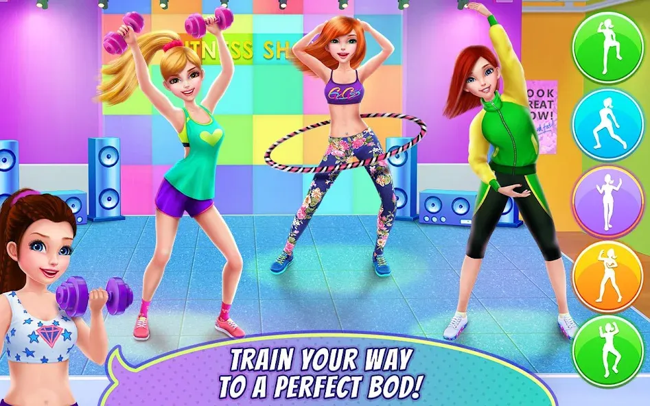 Fitness Girl - Dance & Play  [МОД Unlocked] Screenshot 3